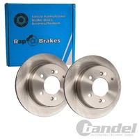 2X Rap Bremsscheiben 307Mm BelÜFtet Hinten Passend FüR Ssangyong Rodius