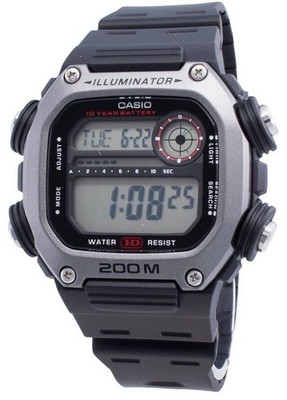 Casio DW-291H-1AV 5 Alarm Kalender Hintergrundbeleuchtung Stopp Quarz Herrenuhr