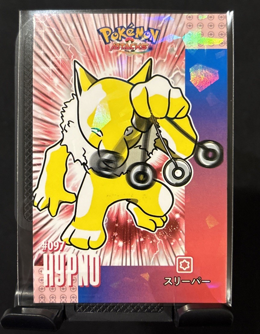 Full Art Hypno #97 - Cracked Ice - Card Database Attacks - Pokemon Low Pop Card