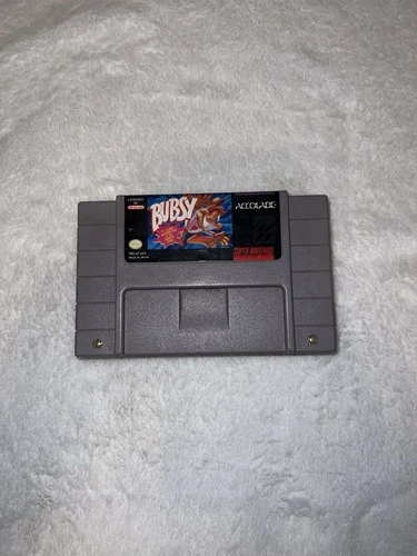 Busby SNES Super Nintendo Authentic Game Cartridge Loose