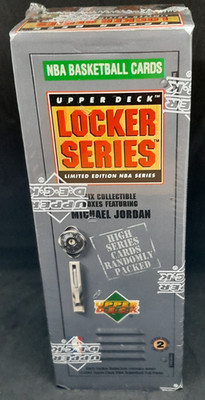 1991-92 Upper Deck Michael Jordan Locker Series Box #2 OVP NEU Basketball Cards