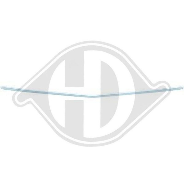 Zier /Schutzleiste StoßFäNger Diederichs 1647164 FüR Mercedes Benz Mitte Vorne-image