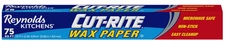 Cut-Rite Wax Paper, 75 Square Foot Roll