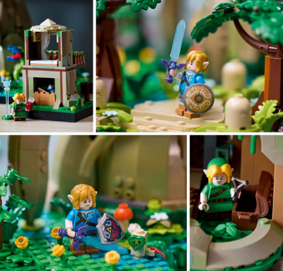 LEGO 77092 Legend Of Zelda Great Deku Tree House 2-in-1 Limited