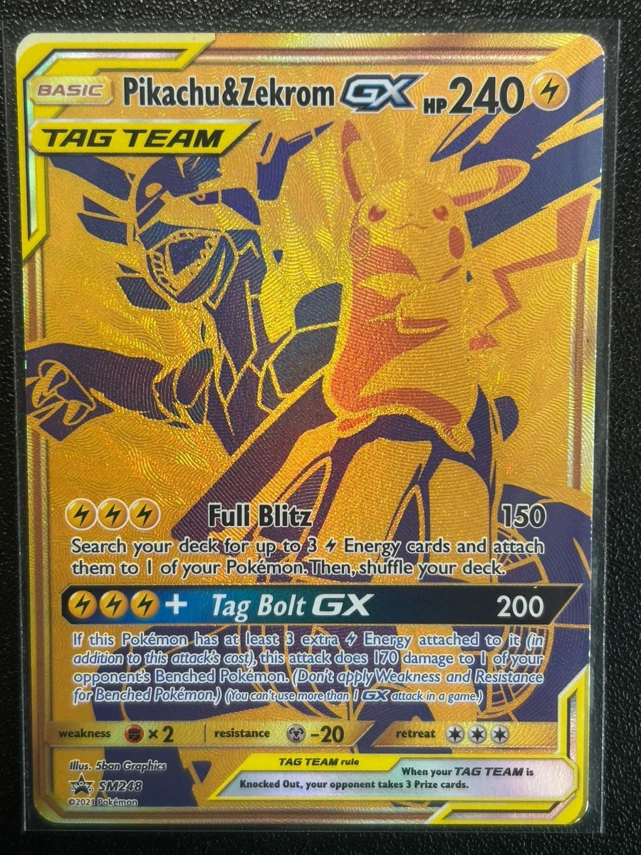 Pikachu & Zekrom GX Pokémon TCG Cards for sale | eBay