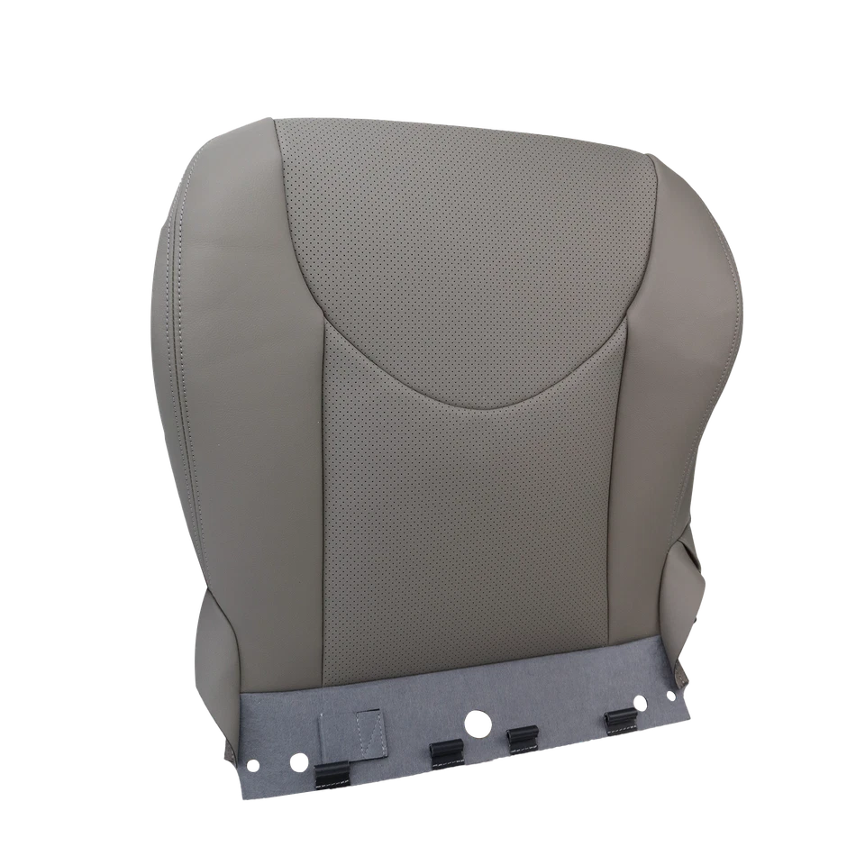 Fits 2006 to 2012 Toyota RAV4 Driver Bottom Leather Perforation Seat Cover GRAY - Изображение 3 из 4