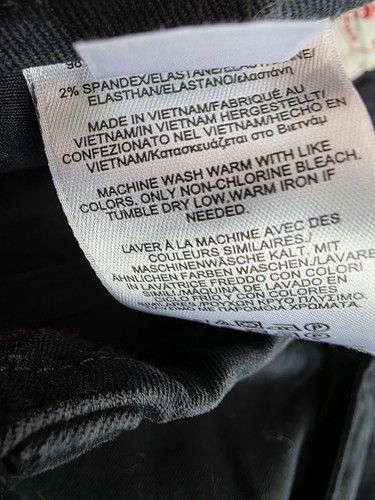 Brooks Brothers Pants Mens 40" x30" Black Garment Dyed Stretch Chino Casual New - Picture 6 of 7