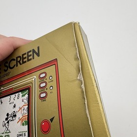 80s Vintage Nintendo Game & Watch Mickey Mouse Handheld Wide screen WORKS