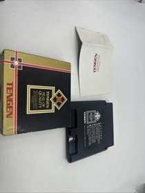 Ms. Pac-Man - Nintendo NES Tengen - Authentic Game Cartridge + Manual & Sleeve