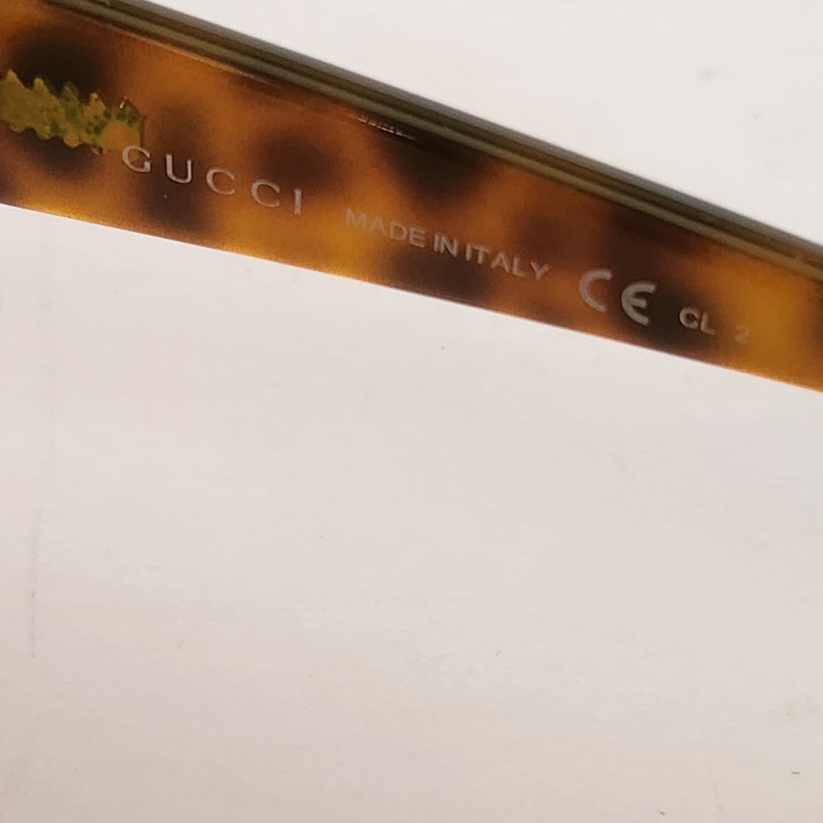 Vintage Gucci Shield Sunglasses Purple Gradient Lenses GC Logo thumbnail 8