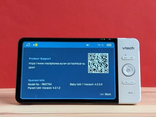 VTech RM7764HD parent unit (screen) only - NO CAMERA / CABLE - RM7764HD screen - Picture 15 of 16