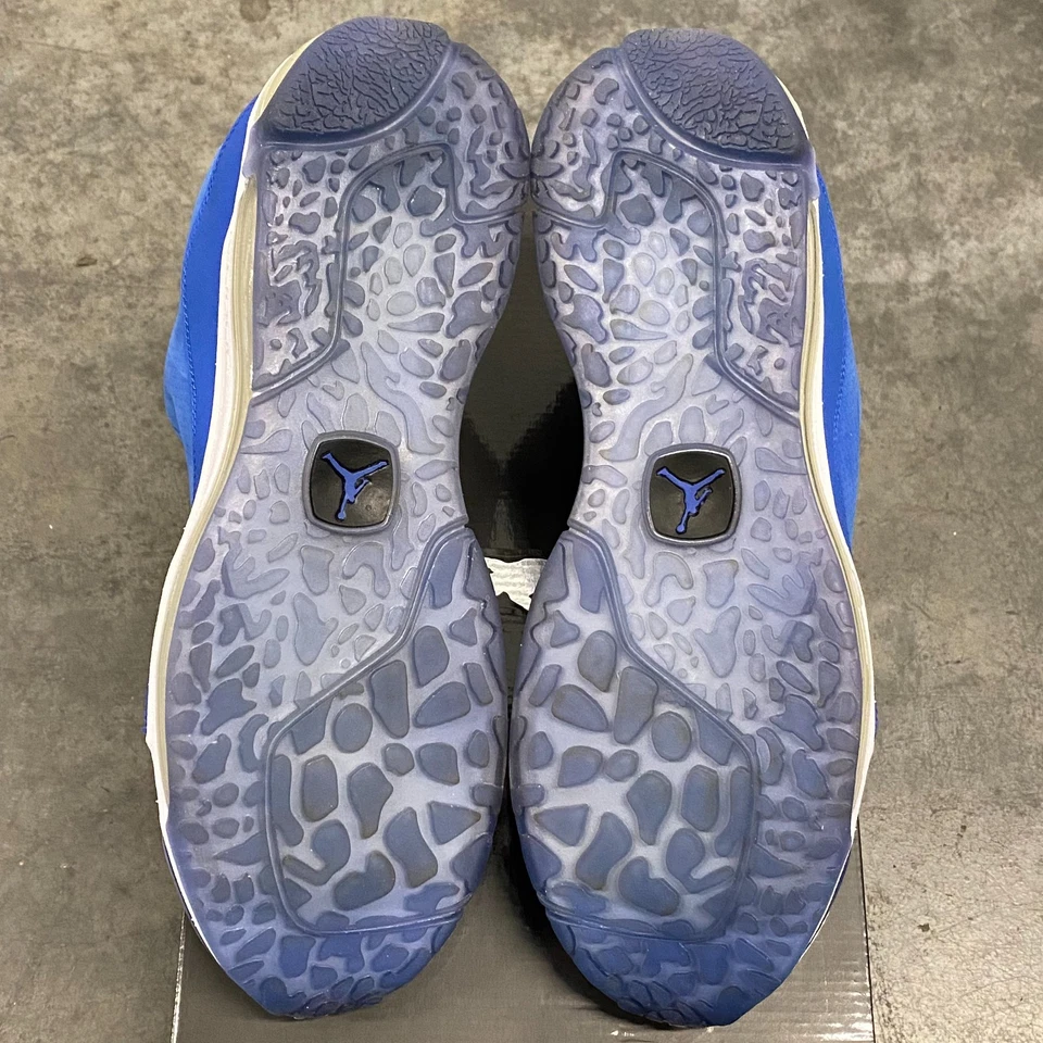 Talla 12 - Jordan Comfort Air Max 10 LTR Varsity Royal Negro Blanco 442090-401 Nuevo Foto 2 de 4