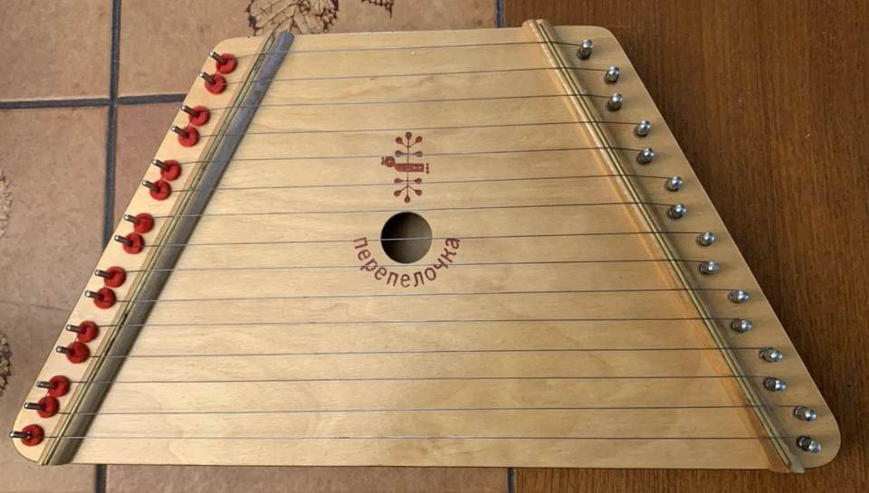 The Music Maker Melody Lap Harp/Zither w 18 Song Sheets VGC w Tuner, String, Pic - Image 2 of 4