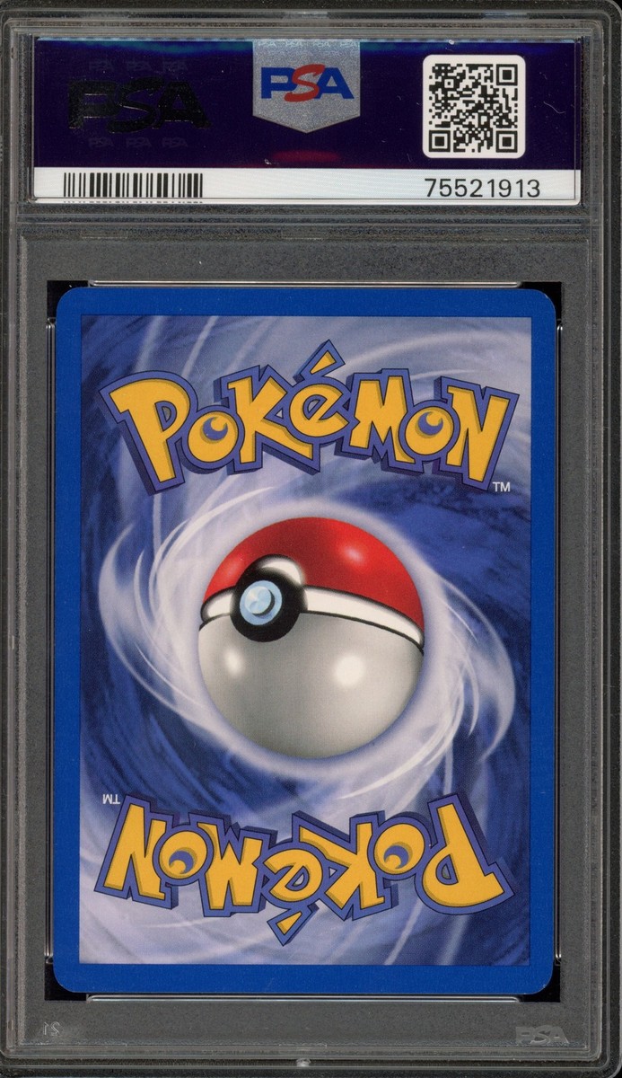 Pokemon Erika's Dragonair Gym Heroes 1st Edition Holo Rare #4 PSA