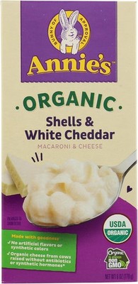 Organic Macaroni & Cheese - Shells & White Cheddar - 6 oz