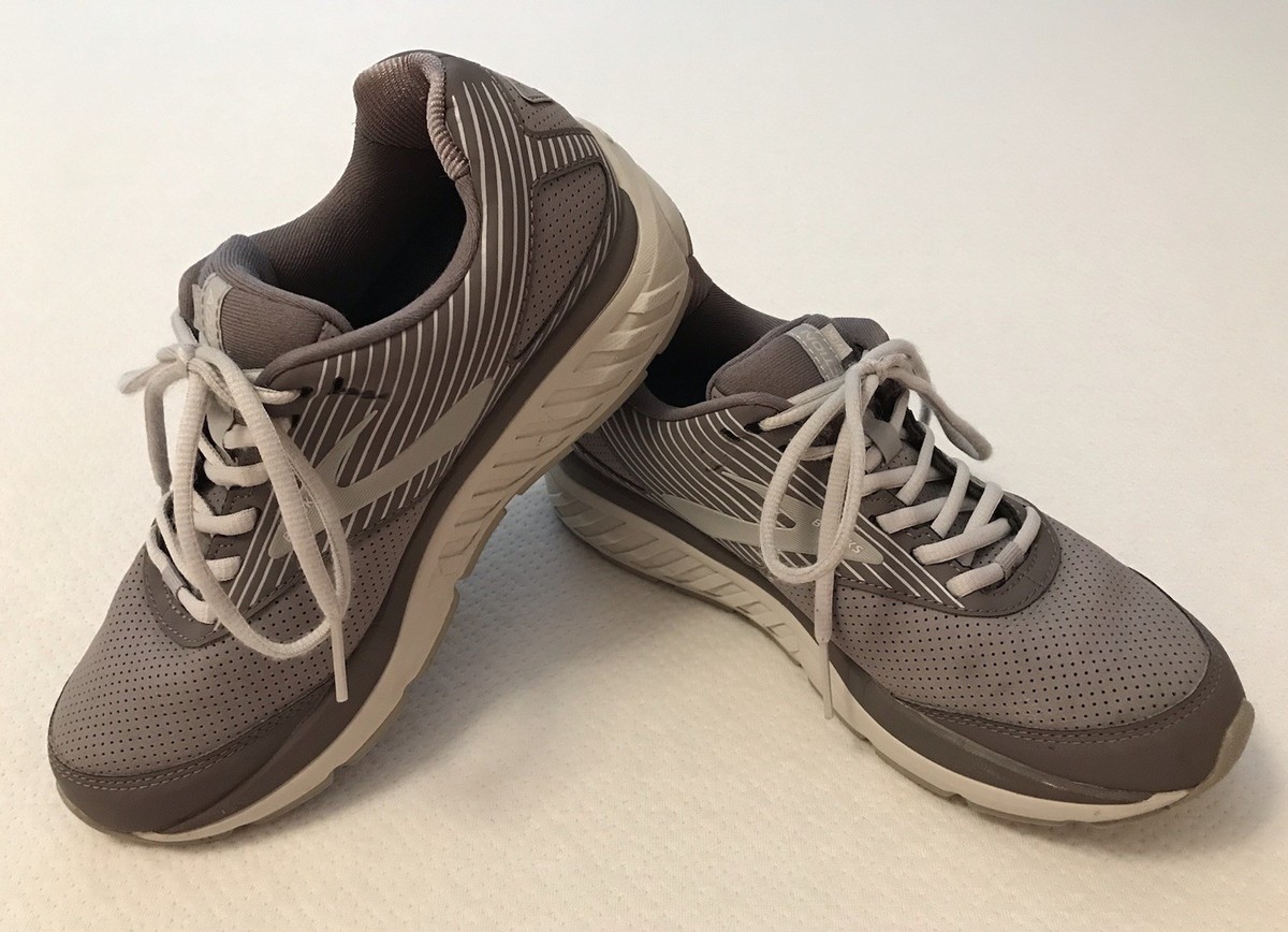 Brooks Addiction Walking Athletic Sneakers w/ Spenco Insole Sz 8.5 B Brown READ View 2