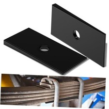 2 Pcs 2.5 Degree Angle Correction Suspension Axle Shims for Leaf Springs