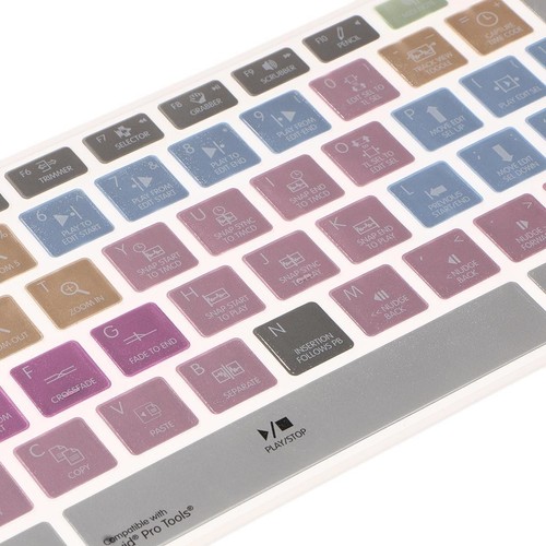 Silicone Keyboard Cover Skin For Apple G6 Pro MAC Avid Pro Tools - Picture 4 of 4