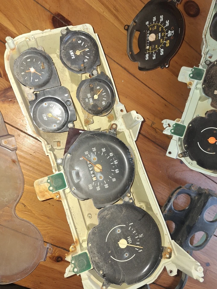 Camión Chevrolet 1973-1980 tablero panel C10 K10 Suburban Blazer Jimmy solo piezas Foto 2 de 4