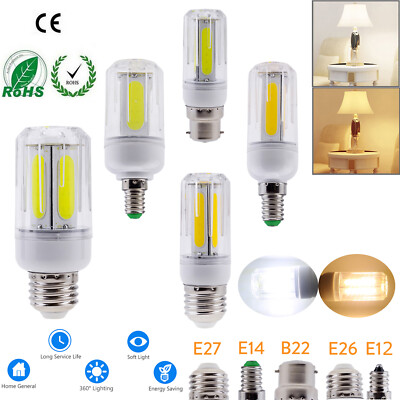 4Pcs COB LED Corn Bulb Lamp E14 E27 E26 E12 B22 12W 16W 60W 80W Glühlamp Bright