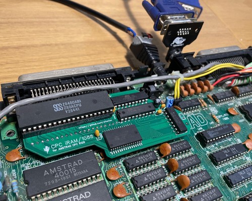 iRAM/1088 - interne Speichererweiterung auf 1 MB für Amstrad Schneider CPC 6128 - Afbeelding 2 van 8