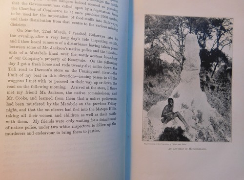 Sunshine & Storm in Rhodesia by Frederick Selous, First Edition, 1896, Rare! - Picture 4 of 10