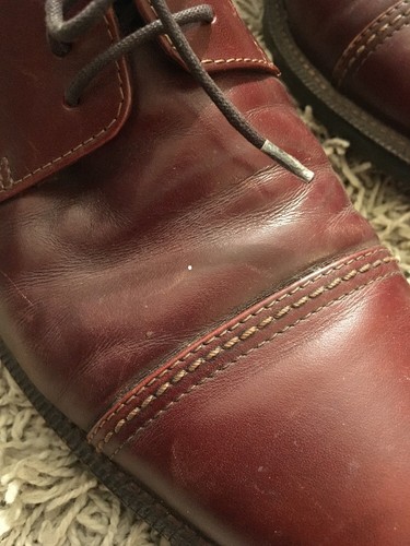 Men's Ecco Brown Oxford Lace-up Dress Shoes, Size 42(US Size 9) - Picture 8 of 8