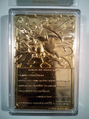 pokemon charizard 23k gold plated trading cards comes with coa Charizard - Shattered Holo - 14/181 main image 0