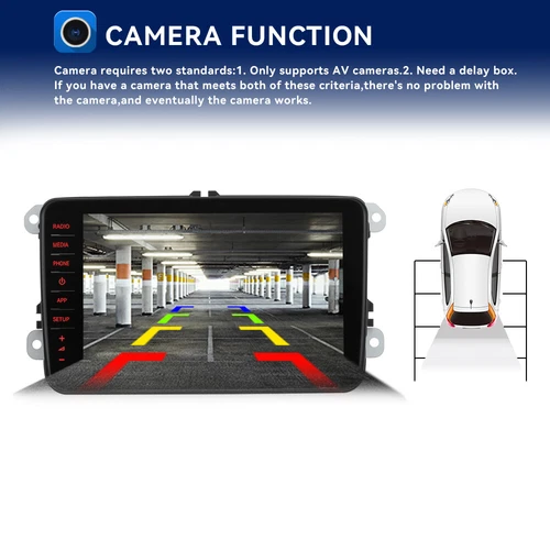 8 inch Autoradio Stereo RCD330 RCD880 Carplay Android Auto Für VW Golf Tiguan CC - Bild 10 von 16