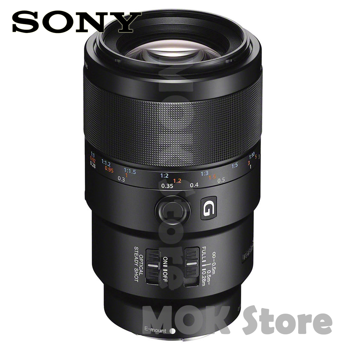 Sony SEL90M28G FE 90mm f/2.8 Macro G OSS Lens - Retail Box