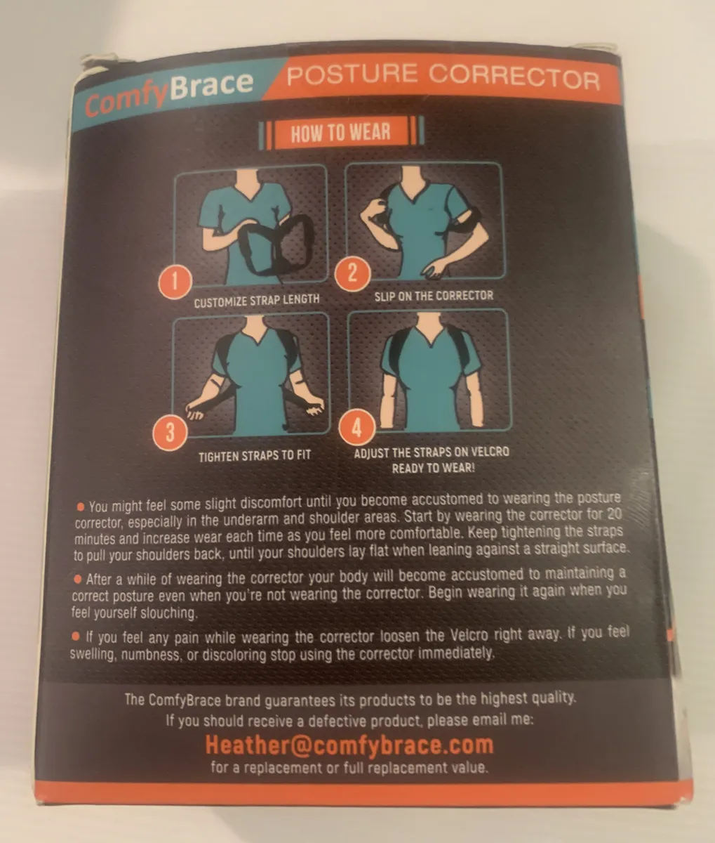 Comfy Brace Posture Corrector-Back Brace for Men and Women