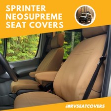 Custom Made Mercedes Sprinter Neosupreme Seat Covers For Rv Conversion Vans