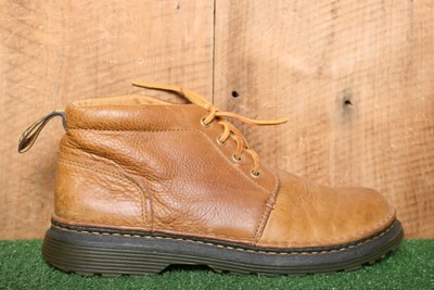 mens brown leather chukka boots uk