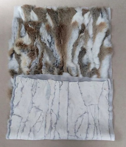 Luxury Genuine Real Rabbit Fur Skin Throw Warm Soft Bedspread Blanket Sofa Bed - Picture 17 of 57