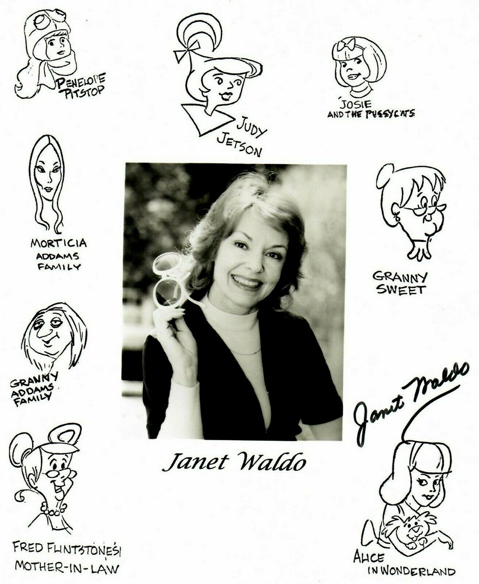 宇宙　海賊　ジェットソン サイン入り写真　Janet Waldo jetsons The Jetsons