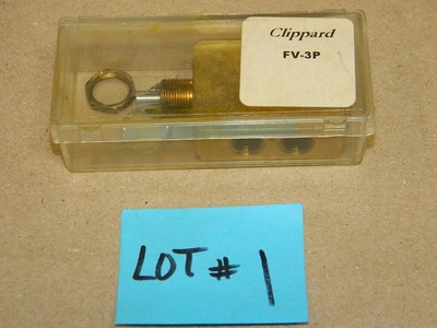 Clippard FV-3P 5 Way Plunger Valve 1/8'' Viton Krytox NEW LOT # 1