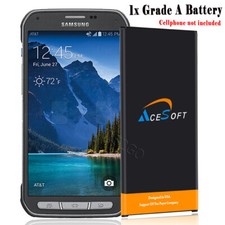 Replacement Battery or Charger Fits Samsung Galaxy S5 Active SM-G870A 6820mAh 