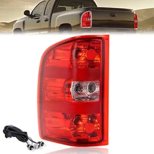 For Chevy Silverado 1500 2007-2013 Tail Light Brake Lamp Left Driver Side w/Bulb