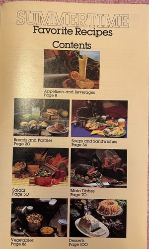 Lot of 7 Vintage Betty Crocker & Pillsbury Recipe Booklets - Summer, Potlucks - Picture 3 of 15