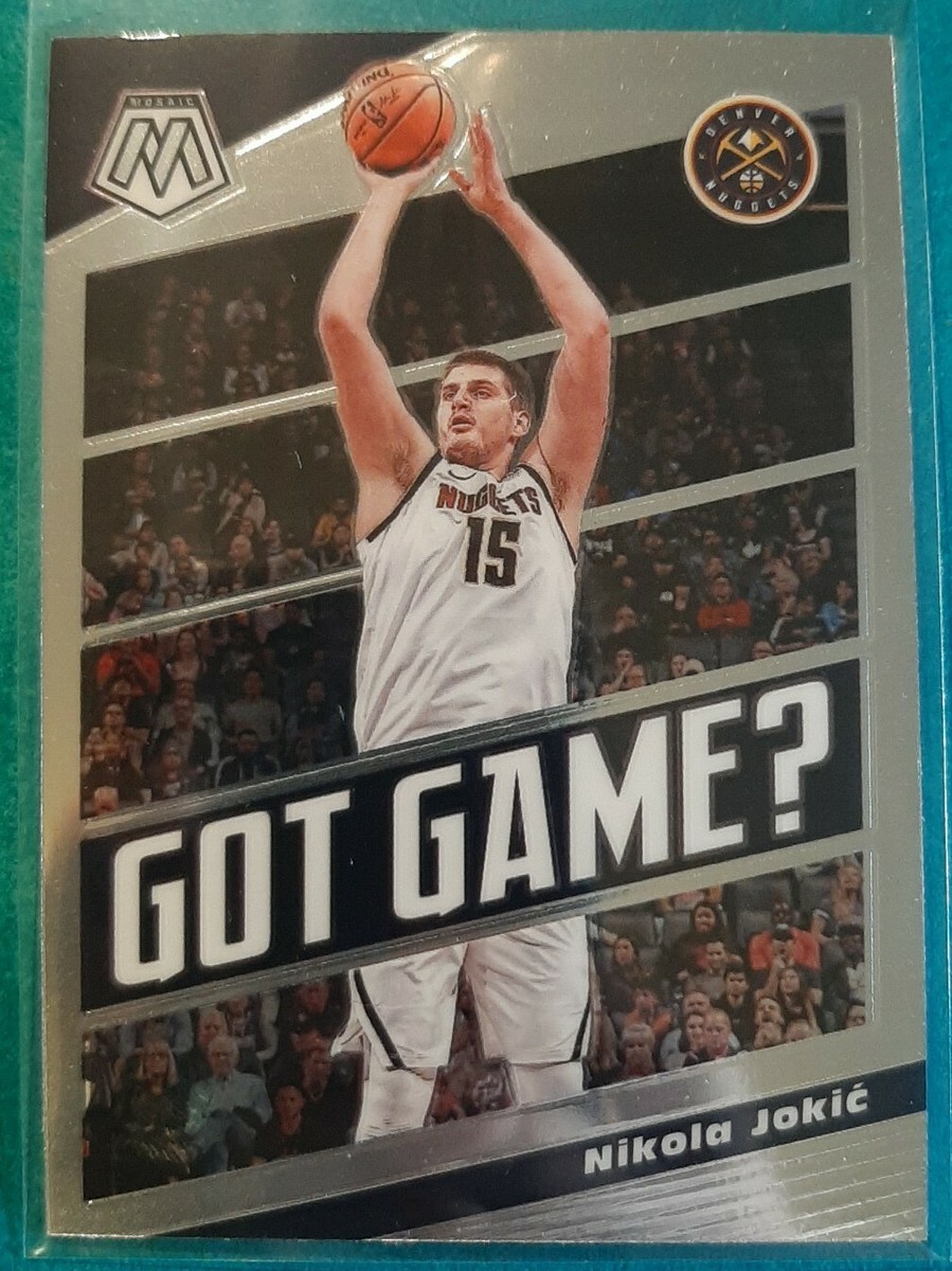 2019-20 PANINI MOSAIC GOT GAME? NIKOLA JOKIC #19 DENVER