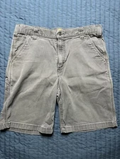 Carhartt Shorts Men’s Size 36 Gray 102514-039 Relaxed Fit Canvas