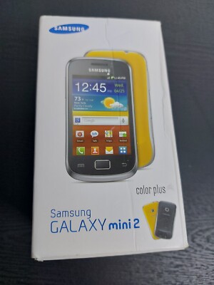 Samsung Galaxy Mini 2 S6500 3MP Camera - Black - Color Plus