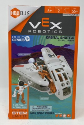 VEX Hex Bug Robotics Build Genius STEM Orbital Shuttle Construction Kit 