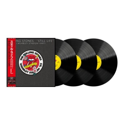 Rolling Stones STILL LIFE WEMBLEY STADIUM 1982 Obi RS No.9