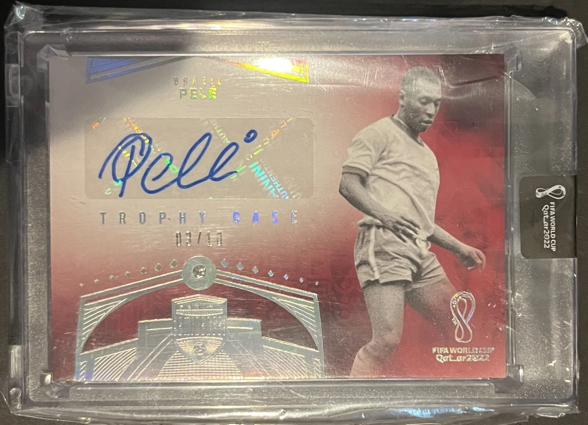 2022 Eminence World Cup PELE Trophy Case #d 03/10 DIAMOND AUTO BRAZIL  LEGEND | eBay
