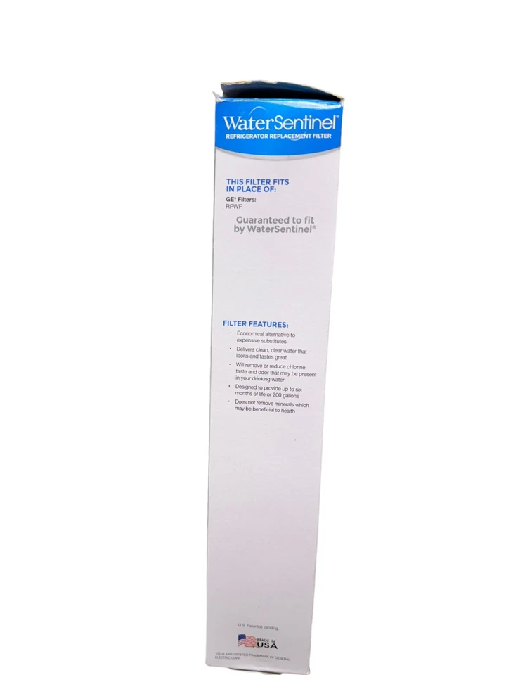 Water Sentinel 1 Replacement Refrigerator Filter WSG - 4 Life Span 3-6 Months - Image 2 of 4