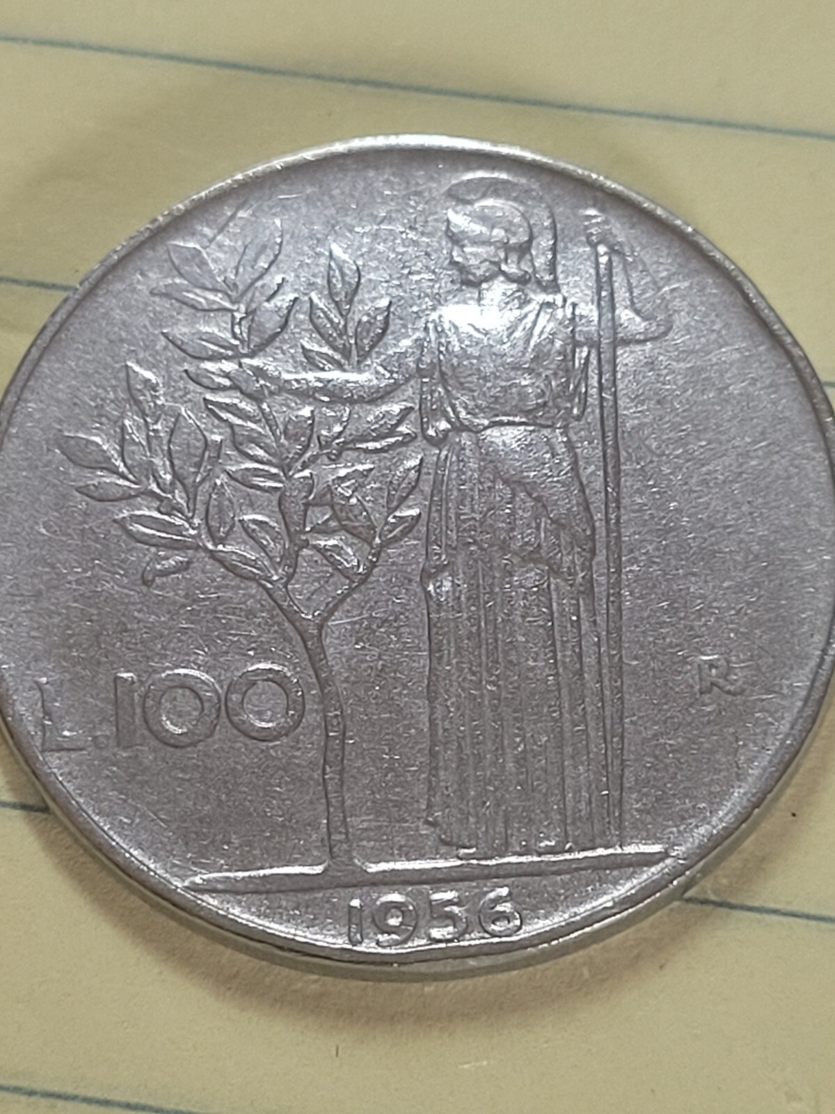 1956 ITALY 100 LIRE COIN ( AU ) | eBay