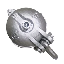 Snatch Block, Yarding Block Wire Rope Cable Pulley for 1-1/2 Tons - 3"