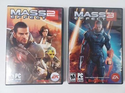Mass Effect 2 and 3 PC Games Complete