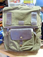 WILL LEATHER GOODS RUCKSACK LAPTOP TRAVEL BAG Canvas LEATHER   (on sale)